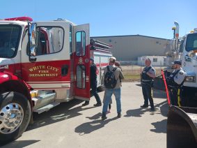 Our Regina Bypass team welcomed their families and friends to the Regina Bypass Offices in Emerald Park for a special Open Tour Day focused on connection, pride, and road safety.
