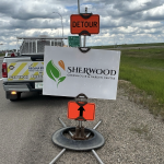 North Service Road Closure