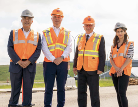 Minister Gartner tours Regina Bypass 
